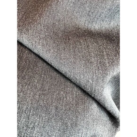 ANN TJIAN for KENAR gray wool lined twill straight pencil size 10 - Picture 3 of 8